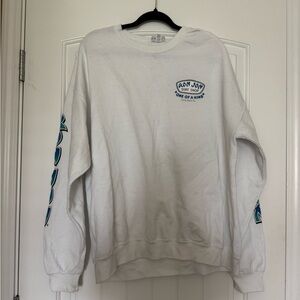 RONJON White Crewneck